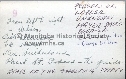 Mallard Lodge Sioux Pass 1927 shooters back