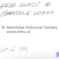 Sioux Pass 1927 Hilda Hurst lodgeback