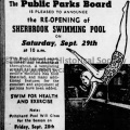 Sherbrook Pool Ad