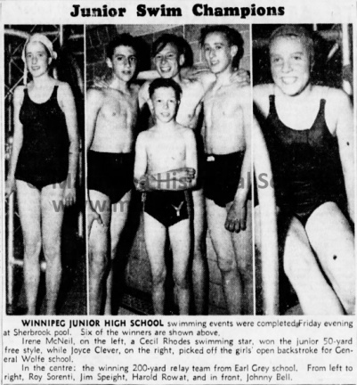 Sherbrook Pool Article, May 13, 1944