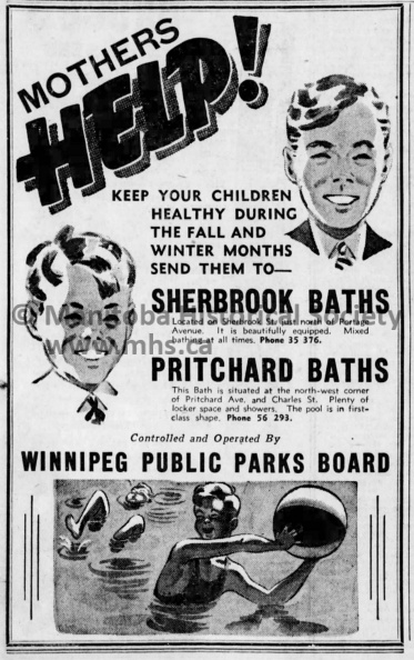 Sherbrook Pool October 30 1937 Winnipeg Tribune.jpg