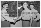 RCAF station - driving competition  davidson presents prize to halpenny1960