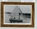 3607.137 first sail boat on crescent lake built by harrty marshall 1904
